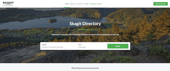 Skagit Directory home page